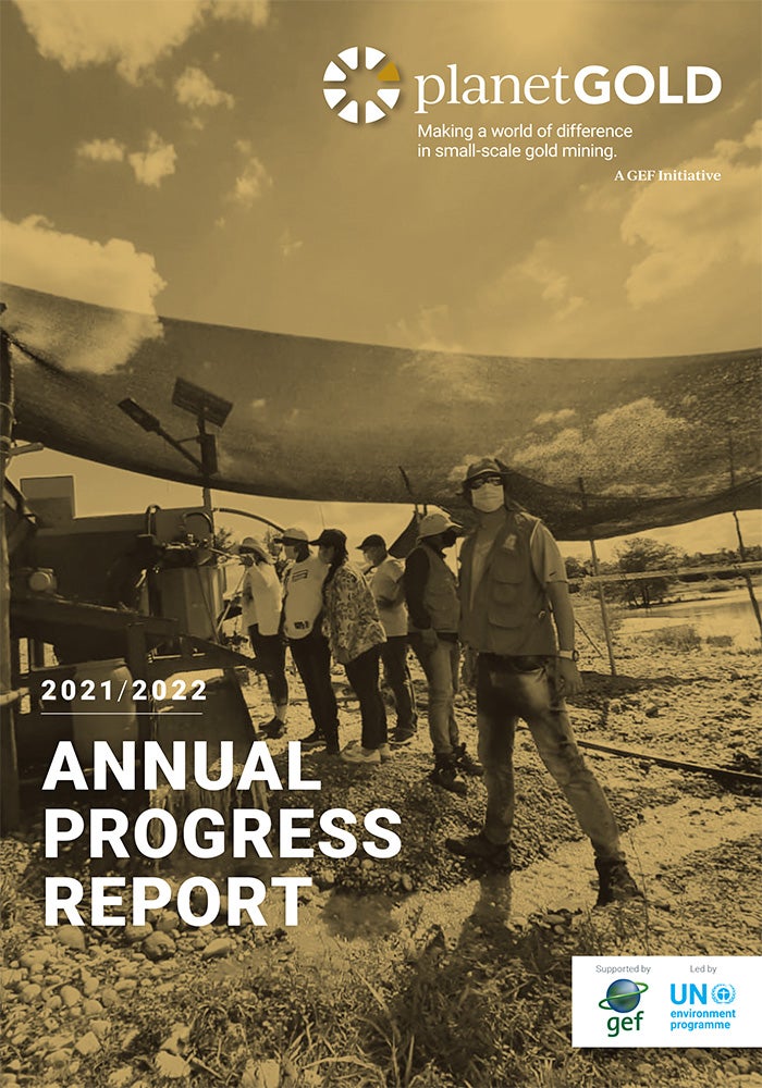 Cover image for publication "planetGOLD 2021/2022 Annual Progress Report"
