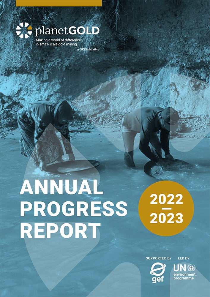 Cover image for publication "planetGOLD 2022/2023 Annual Progress Report"