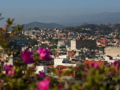 View overlooking the city of Xalapa, Mexico
