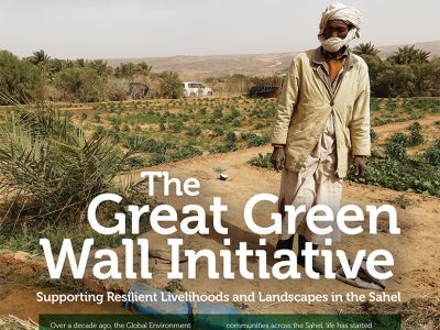 Cover image for publication "The Great Green Wall Initiative: Supporting Resilient Livelihoods and Landscapes in the Sahel"