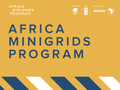 Cover image for UNDP publication "Africa Minigrids Program"