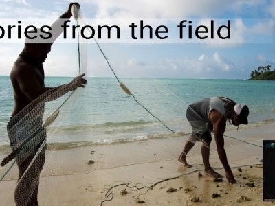 Fishermen in the Cook Islands