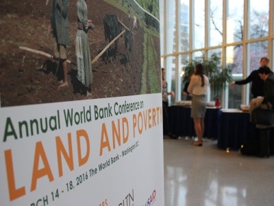 Land and Poverty: Partnerships for Sustainable Land Management