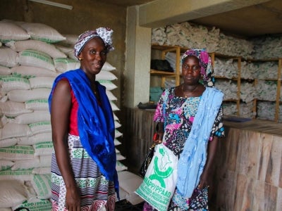 Smallholder female farmers in Senegal, courtesy of the World Bank