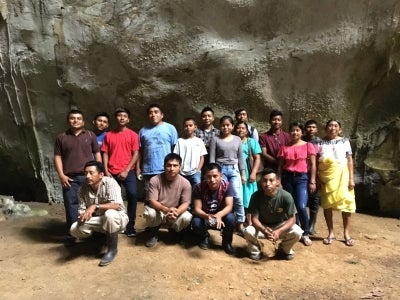 Participants of agroecology training, Belize