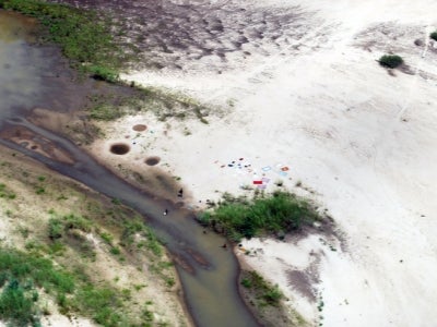 Rufiji River in Tanzania