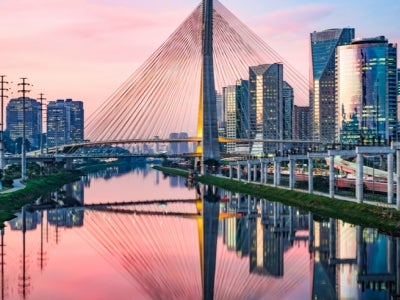 Sao Paolo skyline. Photo: Thiago Leite/Shutterstock