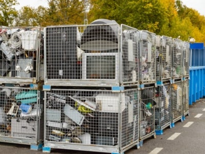 With backing from the Global Environment Facility, the Government of Nigeria has joined forces with UN Environment and partners to turn the tide on e-waste, under the Circular Economy Approaches for the Electronics Sector in Nigeria project. Photo: Imfoto/Shutterstock.
