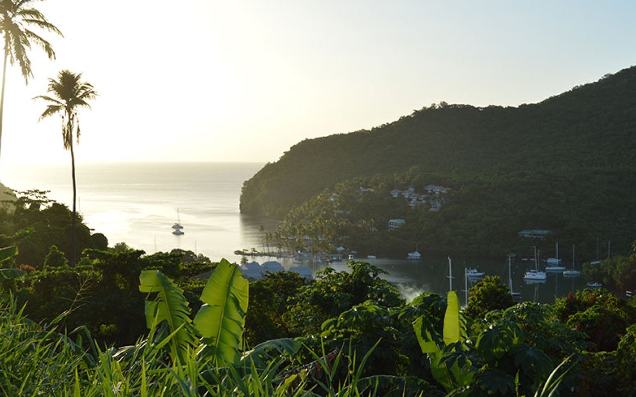 Sound environmental decision making is crucial to Saint Lucia’s ability to balance people and nature. Photo: Chris Cox/UN Environment