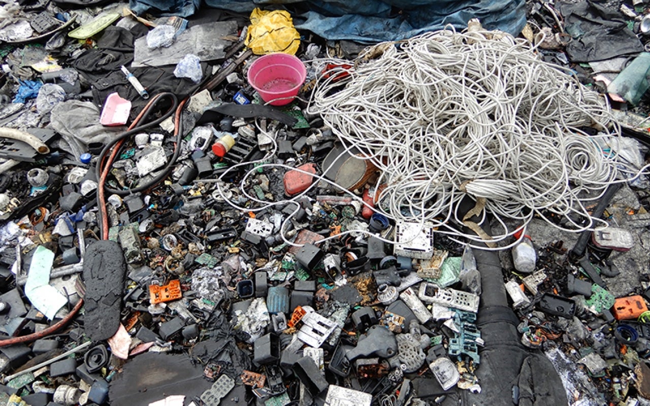 Nigeria is one of the world’s top destinations for electronic waste. But what happens when it gets there? Photo: Irene Galan/UN Environment.