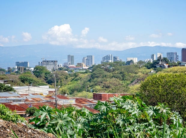 Skyline of San Jose, Costa Rica