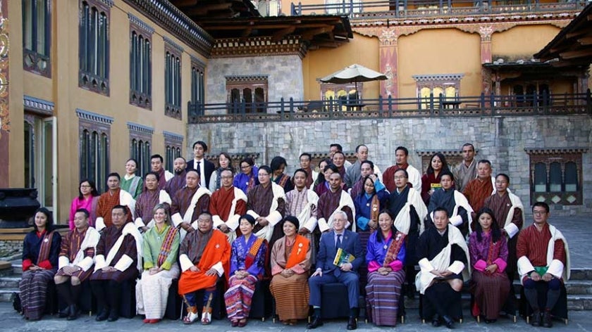 Bhutan group photo