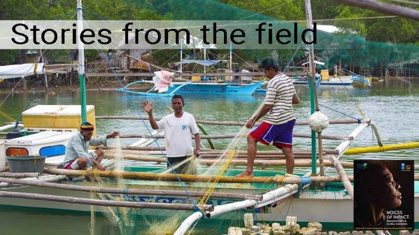Fishermen in the Philippines