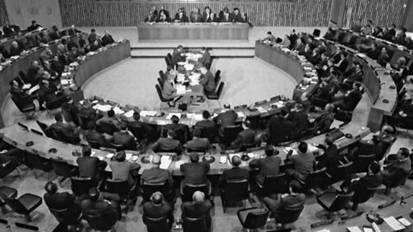 Establishing UNDP in 1966.