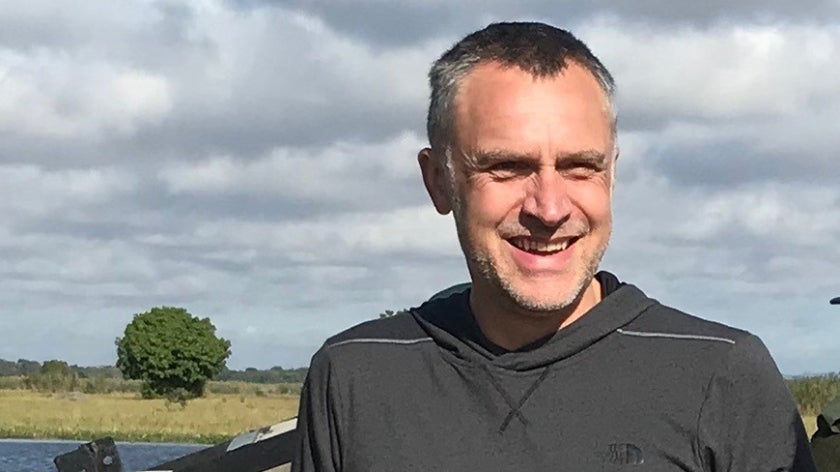 Portrait of Ian Gray in Malawi