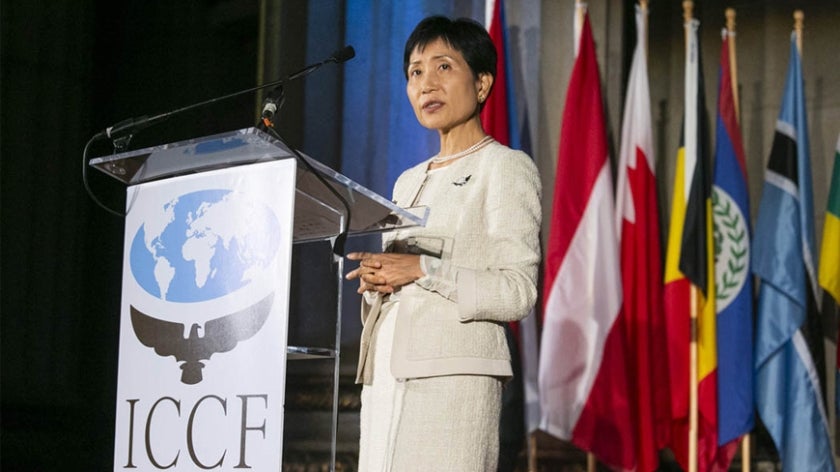 Naoko Ishii at the ICCF Gala 2018