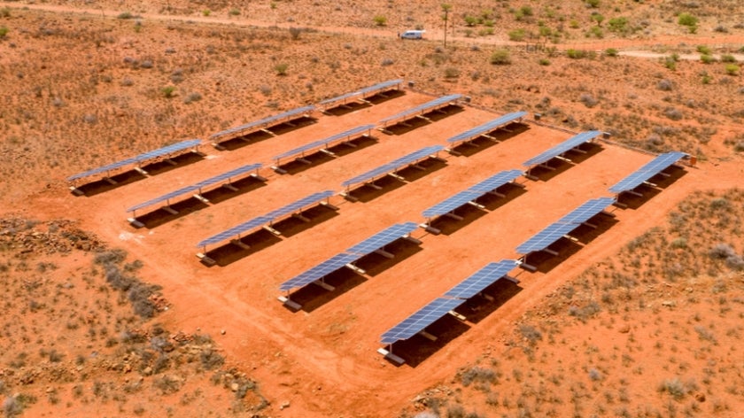 Solar panels in South Africa