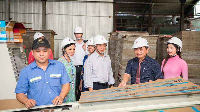 LI Yong, Director General of the United Nations Industrial Development Organization (UNIDO) Visit Tan Long Paper Factory – June 2018