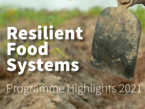 Cover image for publication "Resilient Food Systems 2021 Annual Report"