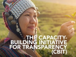 Cover image for publication "The Capacity-building Initiative for Transparency (CBIT)"