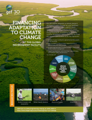 Cover image for publication "Financing Adaptation to Climate Change at the GEF"