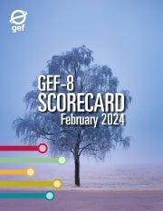 Cover image for publication "GEF-8 Corporate Scorecard February 2024"