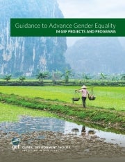 Cover for GEF Guidance on Gender Equality