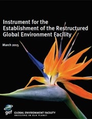 Instrument for the Establishment of Restructured GEF cover