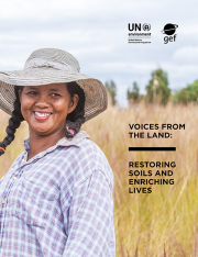 Cover image for Voices from the land publication